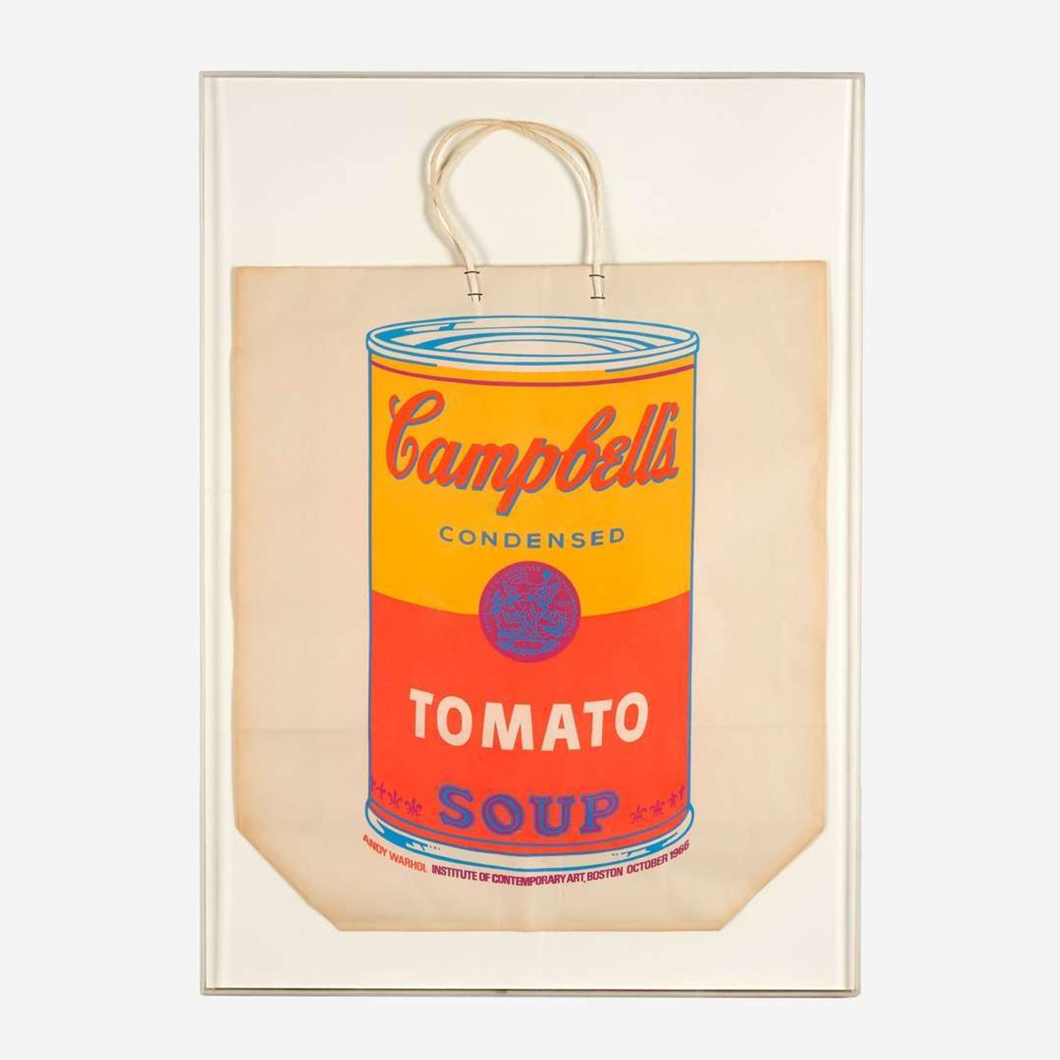 Andy Warhol (American, 1928-1987) Campbell's Soup Can (Tomato)