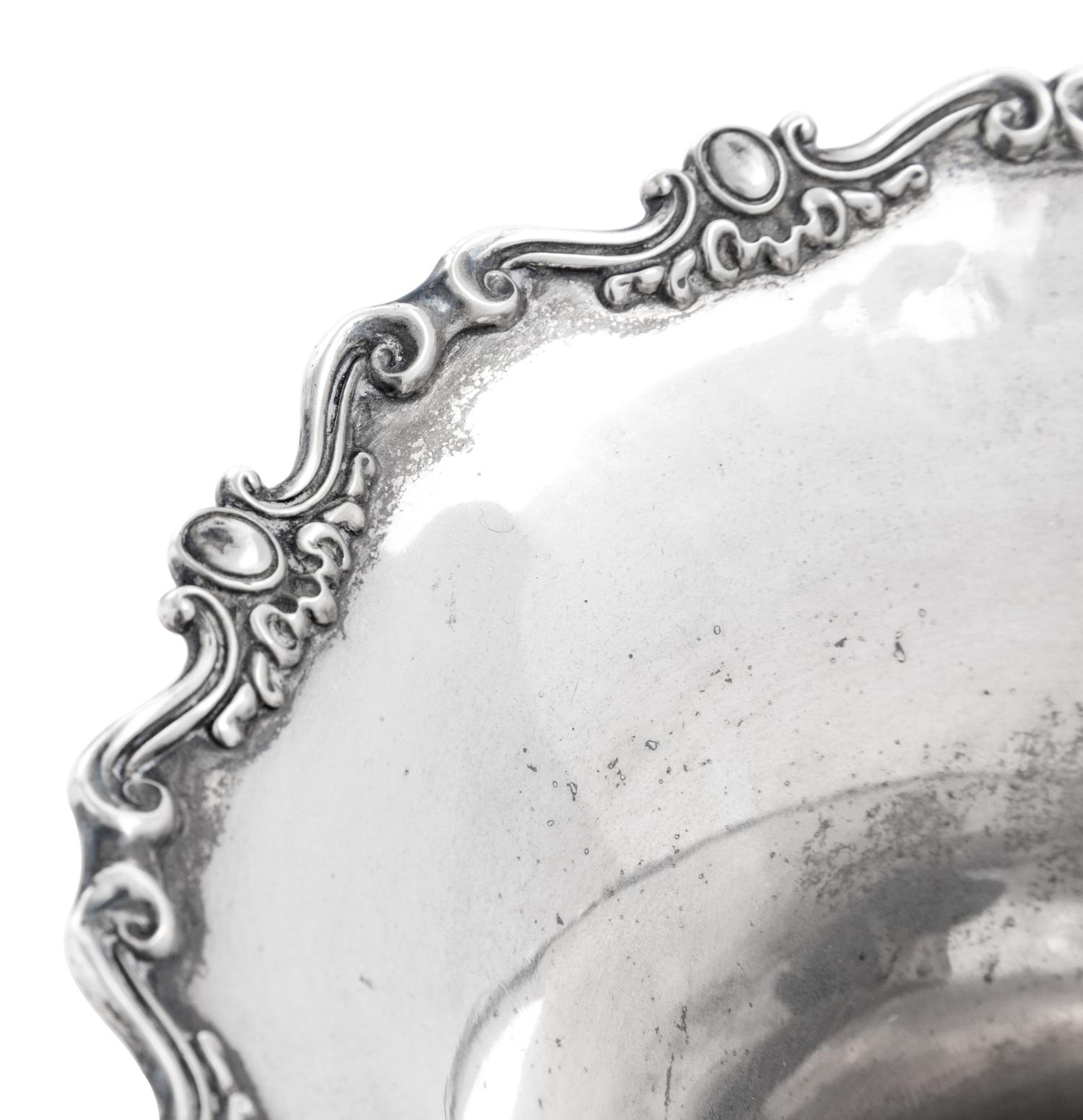 A Pair of American Silver Vases