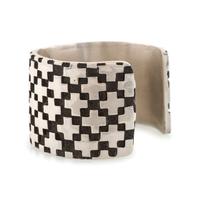 Heavy Cast Silver Cuff Bracelet, with Cross Design