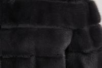 Fendi Gray Mink Banded Coat, 2013