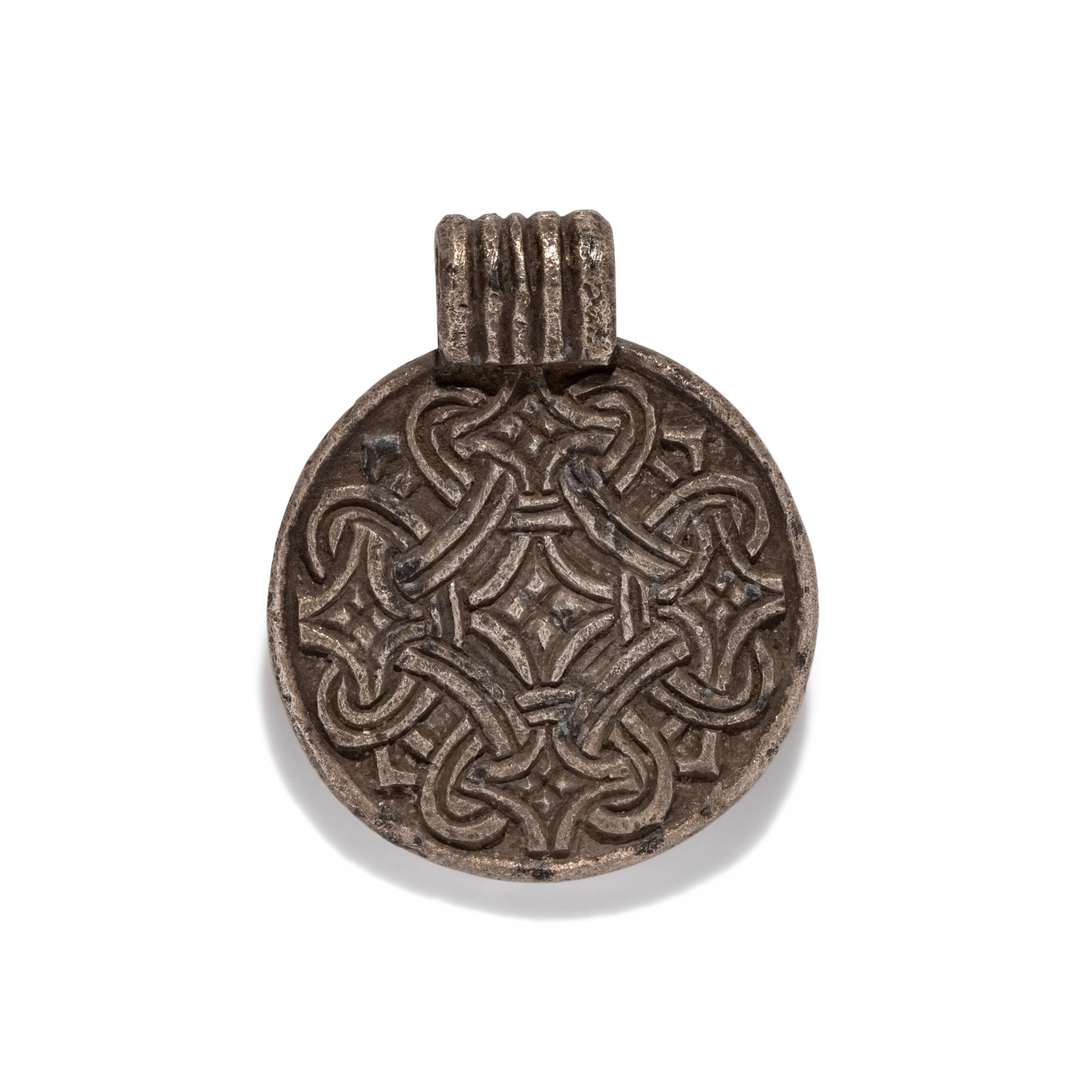 A Viking Silver Pendant
