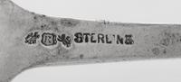 A Collection of American Silver Flatware Articles