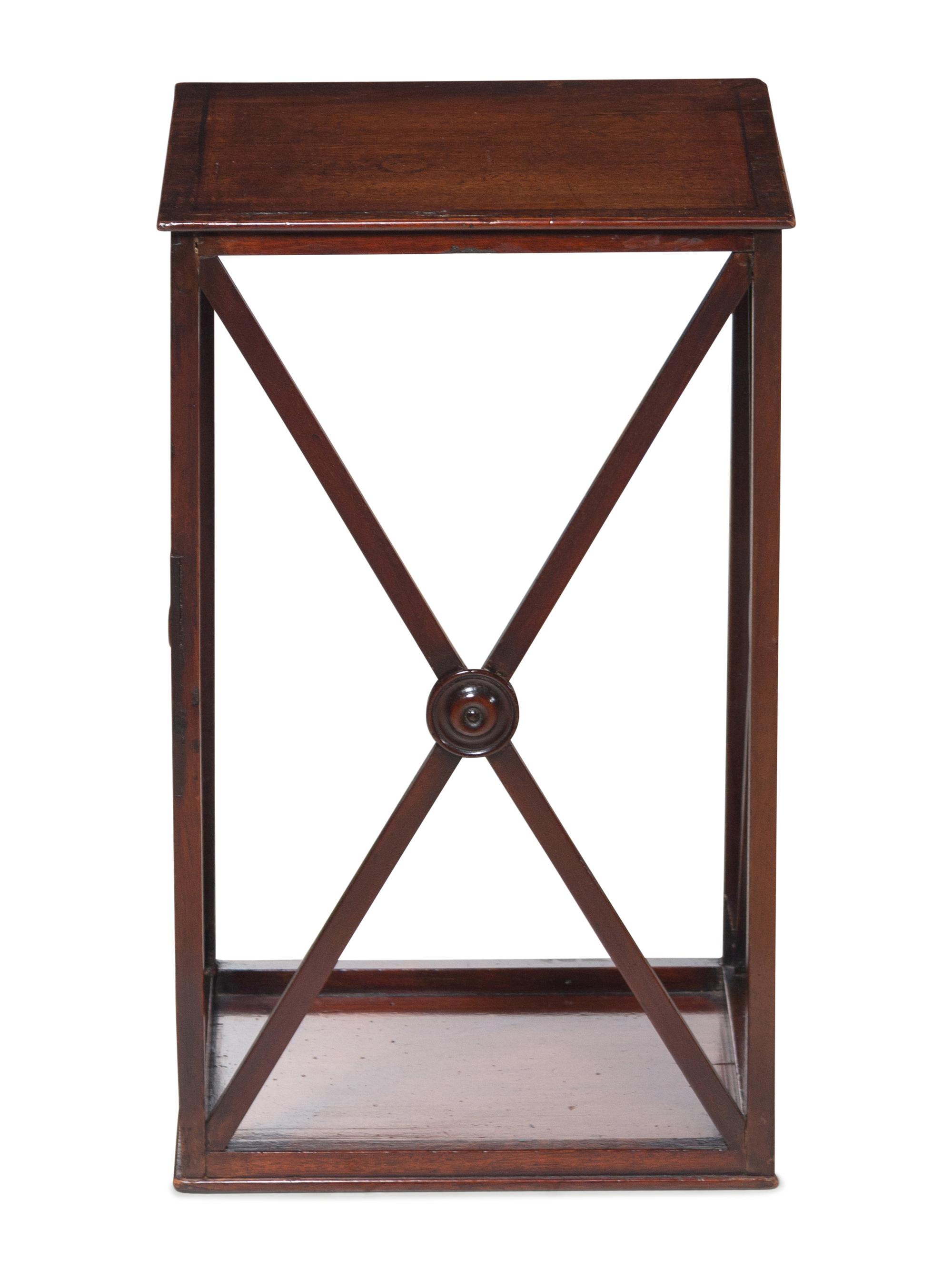 A Regency Style Mahogany Stand