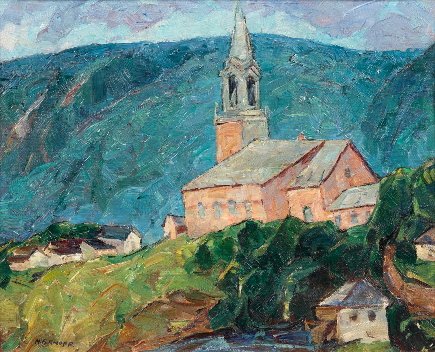 The Church at Carleton, Bay of Chaleurs, Quebec