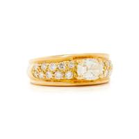 BOUCHERON, YELLOW GOLD AND DIAMOND RING