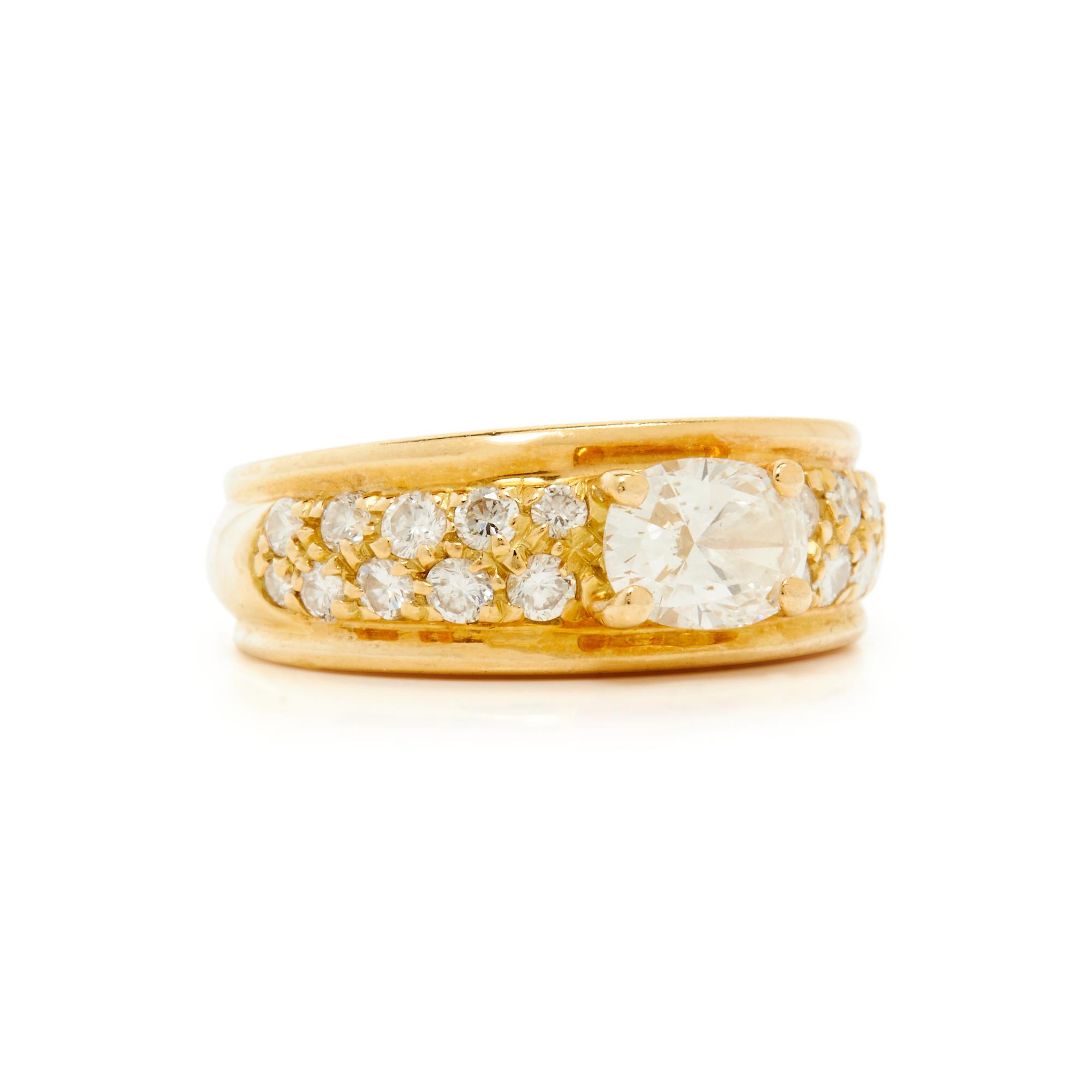 BOUCHERON, YELLOW GOLD AND DIAMOND RING