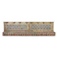 Arts and Crafts tiled bar panels Ernest Allan Batchelder (1876-1957), Pasadena, CA, first quarter 20th