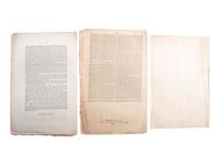 [SLAVERY & ABOLITION]. A group of 14 pamphlets related to Bleeding Kansas including slavery, the Lecompton Constitution, and the Stanton-Lane contest, comprising: