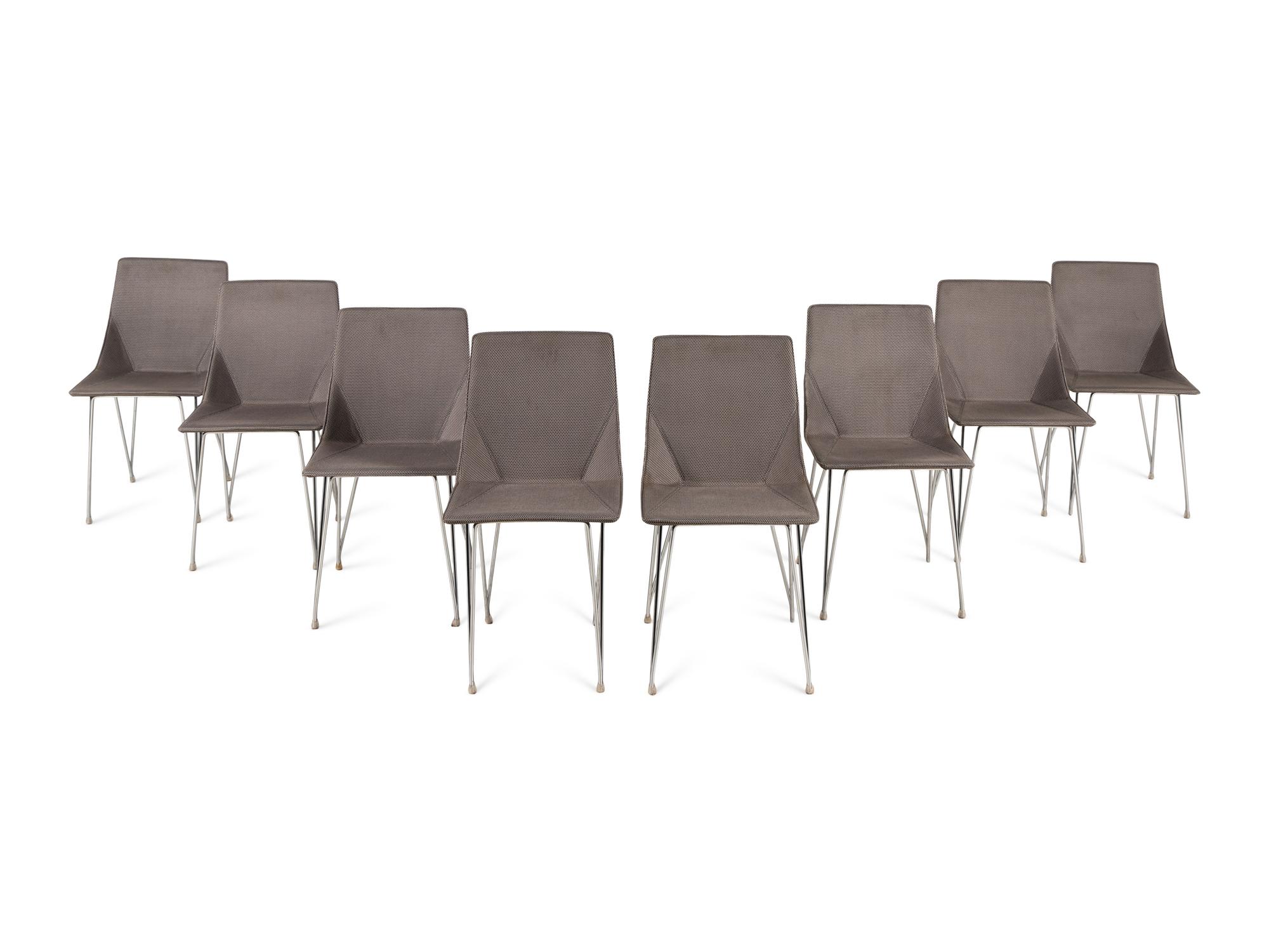 Eight Ligne Roset Dining Chairs