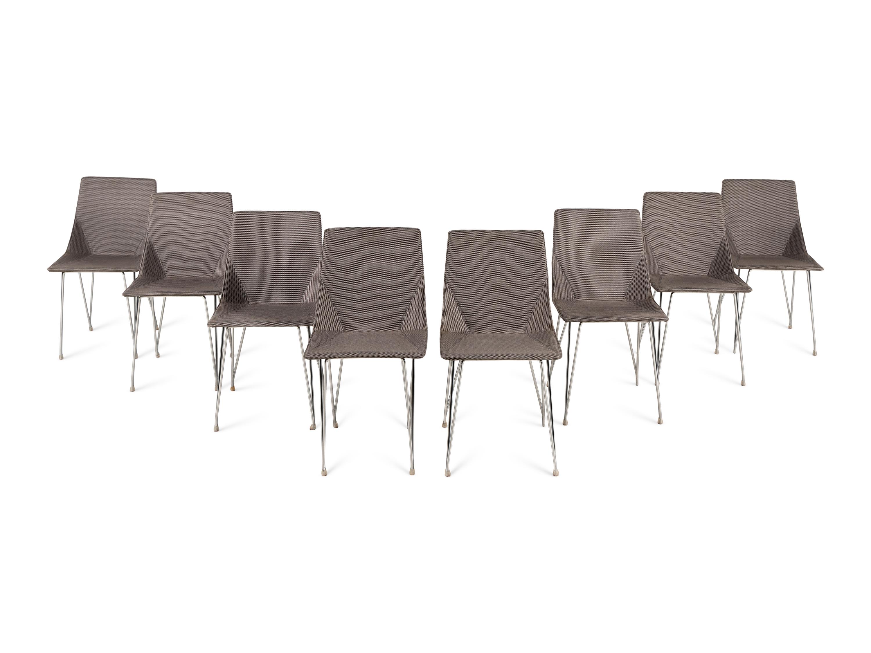 Eight Ligne Roset Dining Chairs