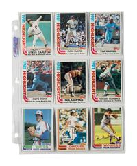A Group of 1980, 1982 and 1983 Complete Sets of Topps Baseball Cards,