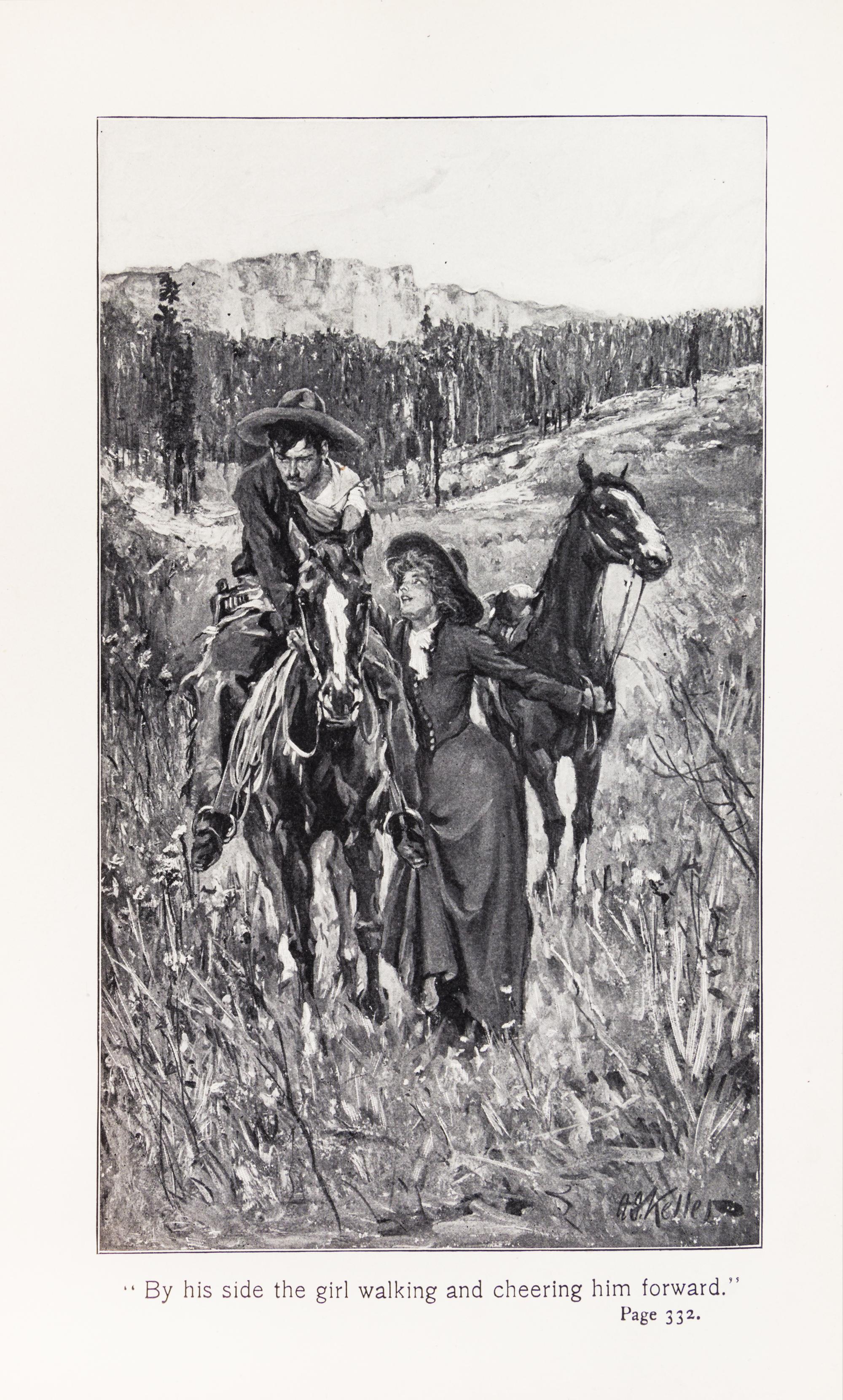 WISTER, OWEN. The Virginian. A Horseman of the Plains. New York, 1902. First edition.