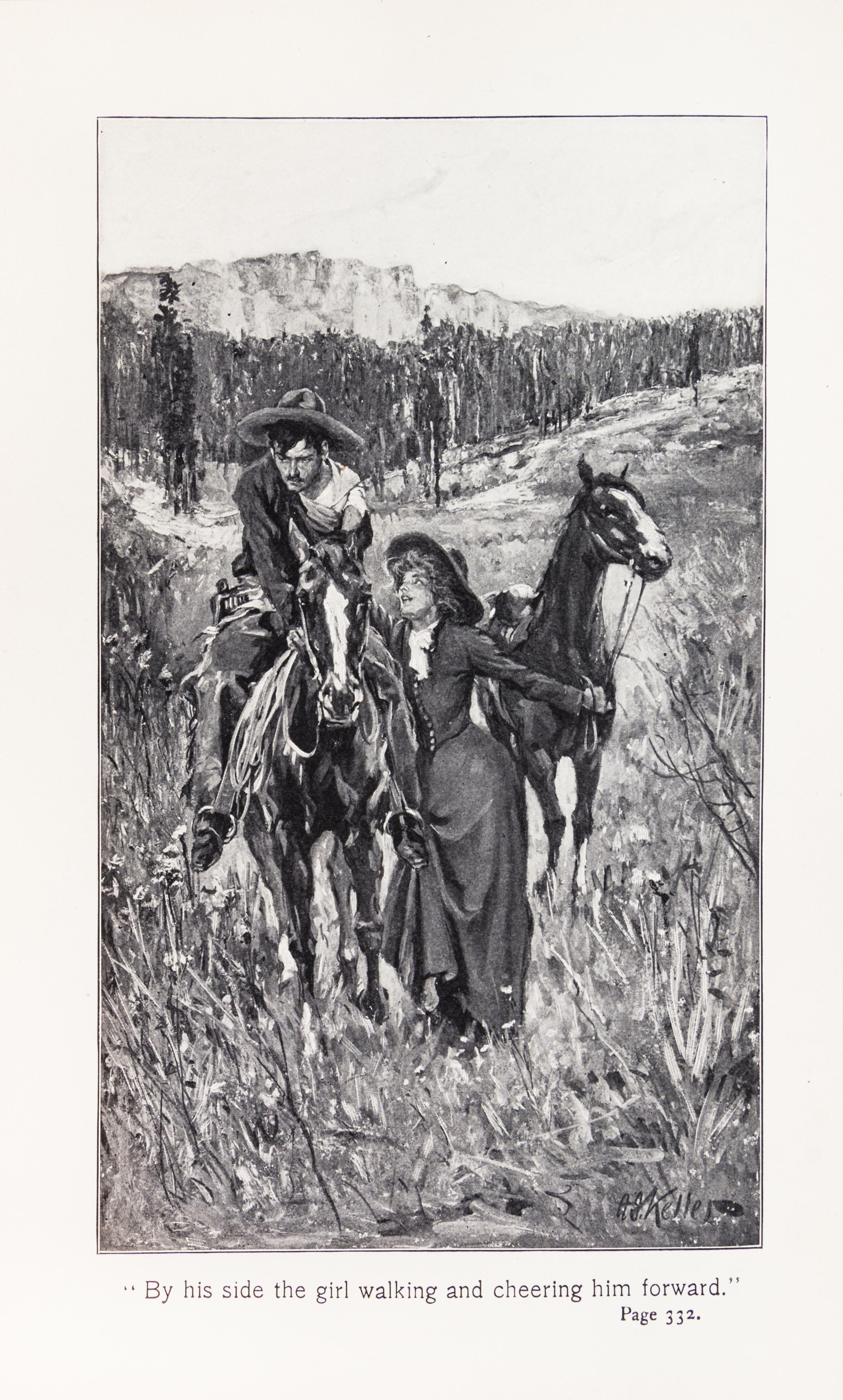 WISTER, OWEN. The Virginian. A Horseman of the Plains. New York, 1902. First edition.