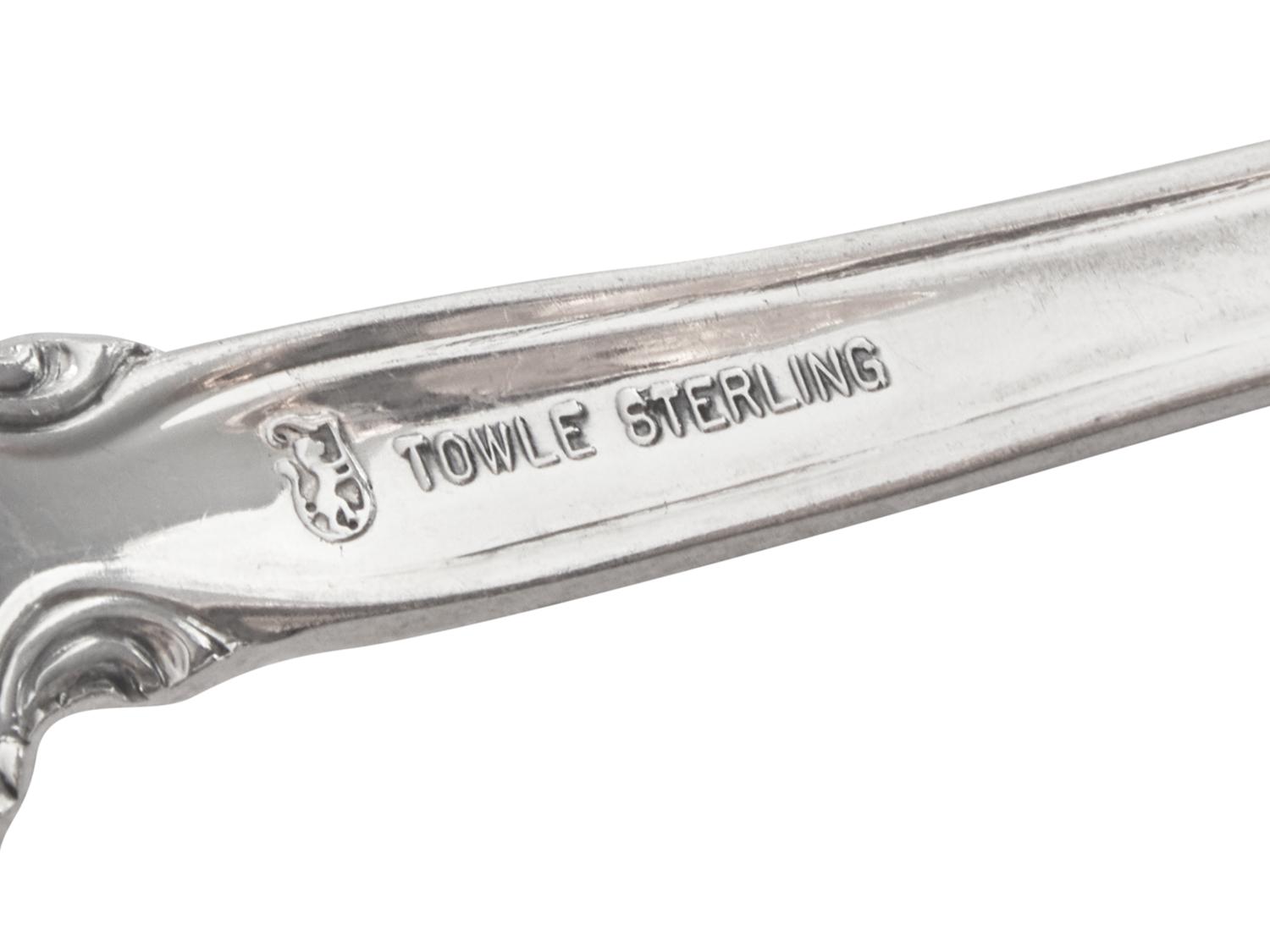 An American Silver Flatware Service