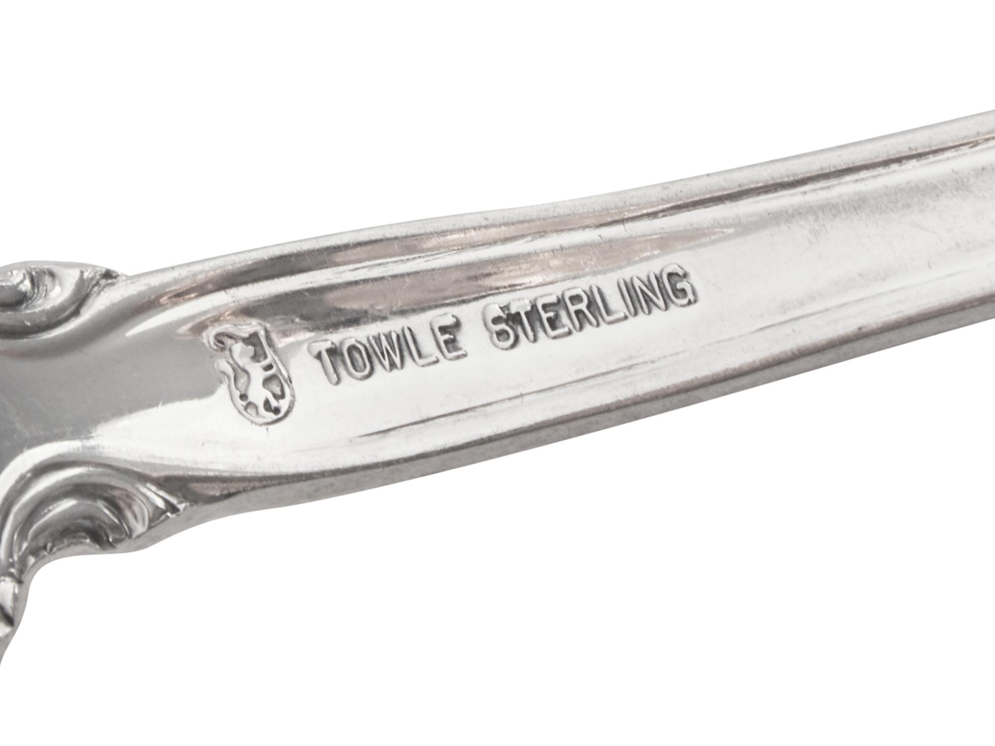 An American Silver Flatware Service