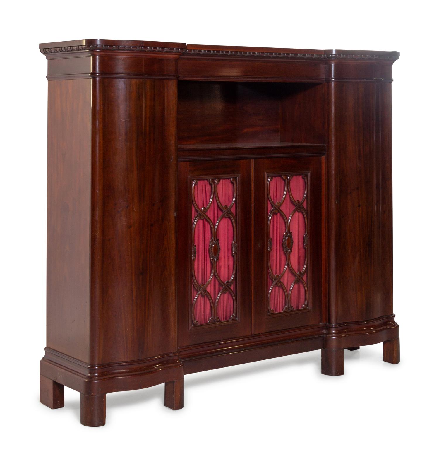 A Danish Mahogany Serving Cabinet