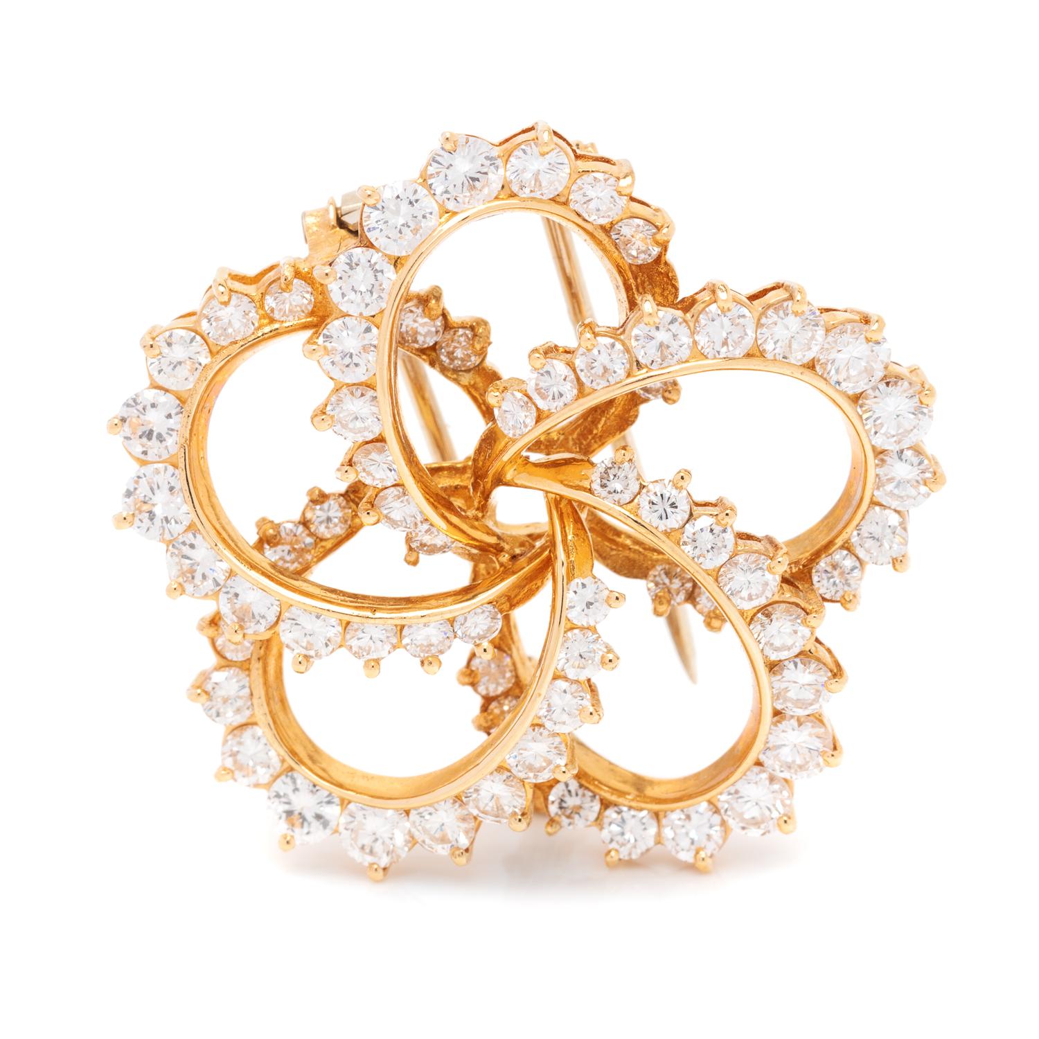 DIAMOND BROOCH