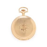 WALTHAM, 14K YELLOW GOLD POCKET WATCH