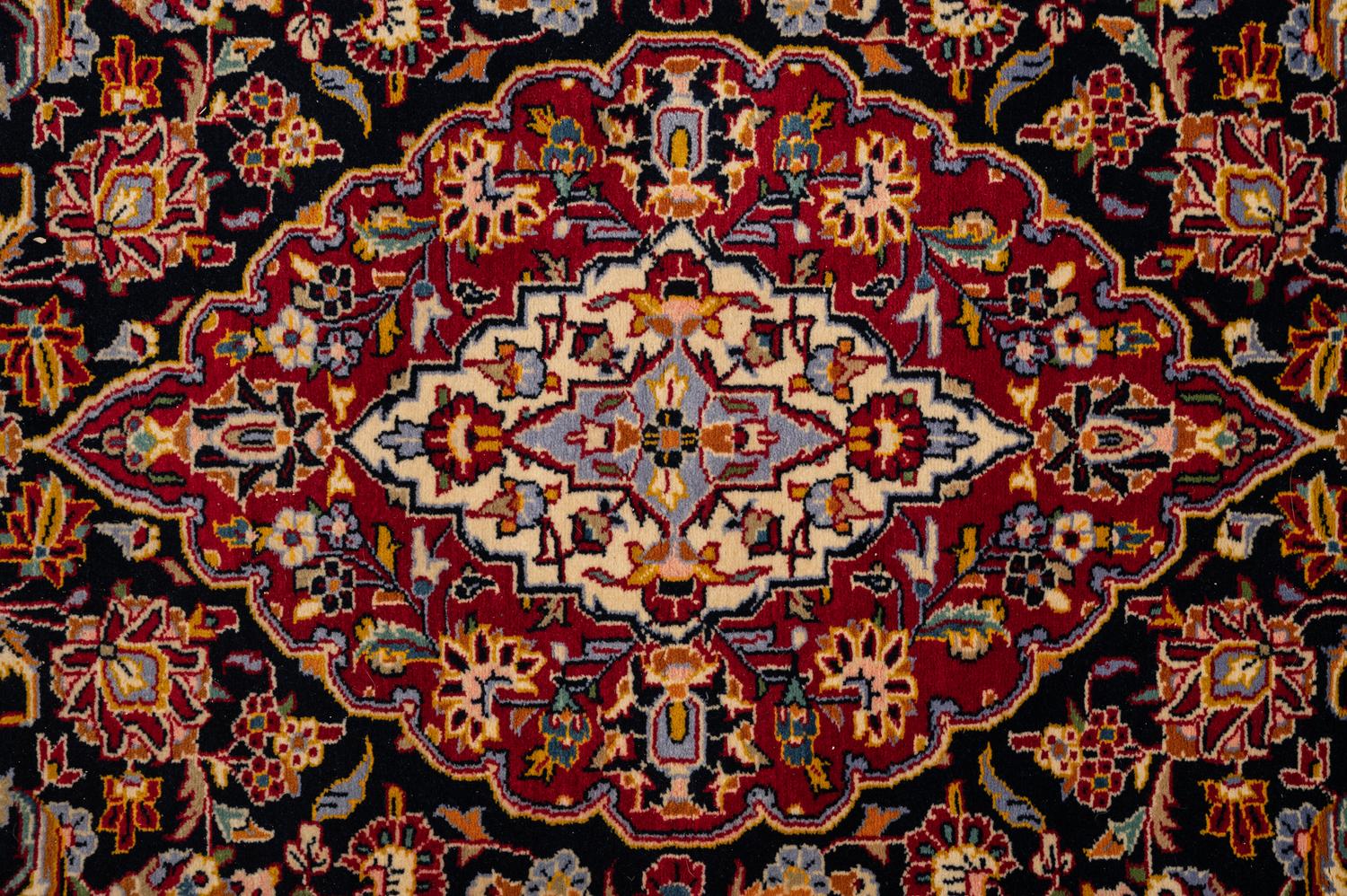 A Kashan Wool Rug