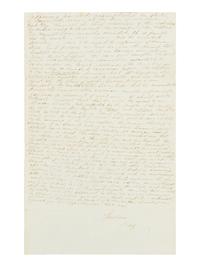 [LINCOLN ASSASSINATION]. DAGGETT, Albert J. (b. ca. 1846). Autograph letter, signed ("Dag") to Miss Julie Trumen. Washington, D.C., 10 AM, 15 April 1865.