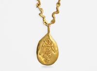 A 22K Yellow Gold Necklace by Jean Mahie
