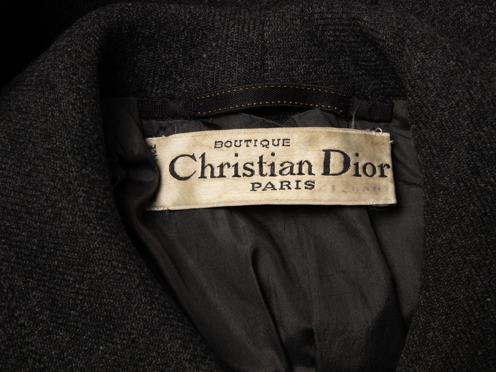 Christian Dior Boutique Coat, 1960s