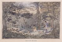 Henry ALKEN, after Image 8 3/8 x 13 inches. — Wild Duck Shooting - Snipe Shooting - Partridge Shooting - Pheasant Shooting