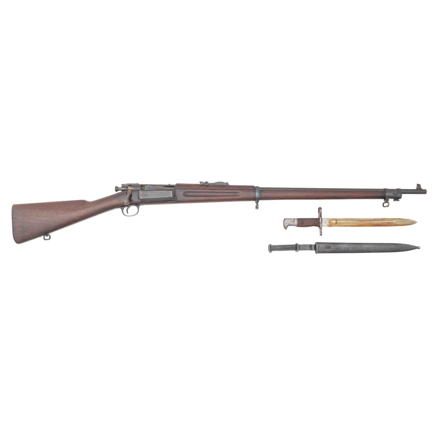 **U.S. Springfield Armory Model 1898 Krag Jorgensen Rifle with Bayonet