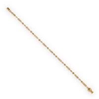 Diamond and Yellow Gold Bracelet