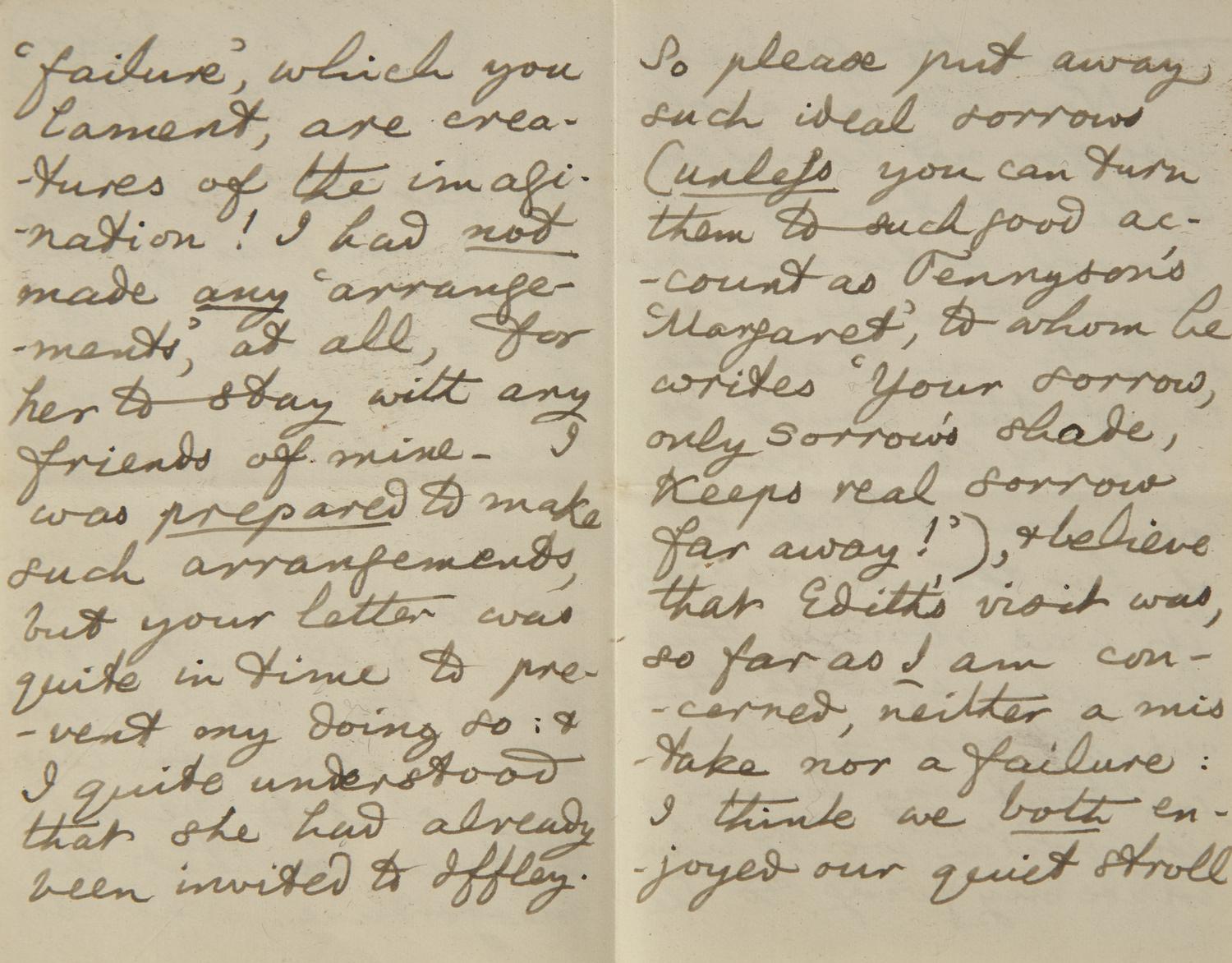 [Literature] Carroll, Lewis (Charles Lutwidge Dodgson). Autograph Letter, signed