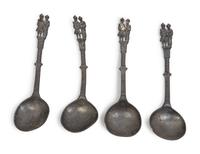 Two Carved Spoon Racks