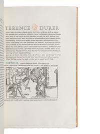 [ALLEN PRESS]. TERENTIUS AFER, Publius (185-159 B. C.). The Brothers . Kentfield, CA: Allen Press, 1968.