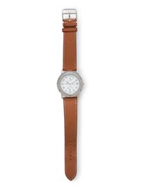 HERMÈS, REF. CL5.710 STAINLESS STEEL 'CLIPPER' WATCH