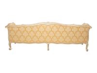 A Louis XV Style Painted and Parcel Gilt Canape — 19th/20th Century