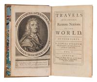 SWIFT, Jonathan (1667-1745). Travels Into Several Remote Nations of the World. In four parts. By Lemuel Gulliver... London: Printed for Benj. Motte, 1726.