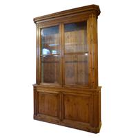 A Pine Two-Tier Cabinet 71" W x 16" D x 108" H — Italy, 20th Century