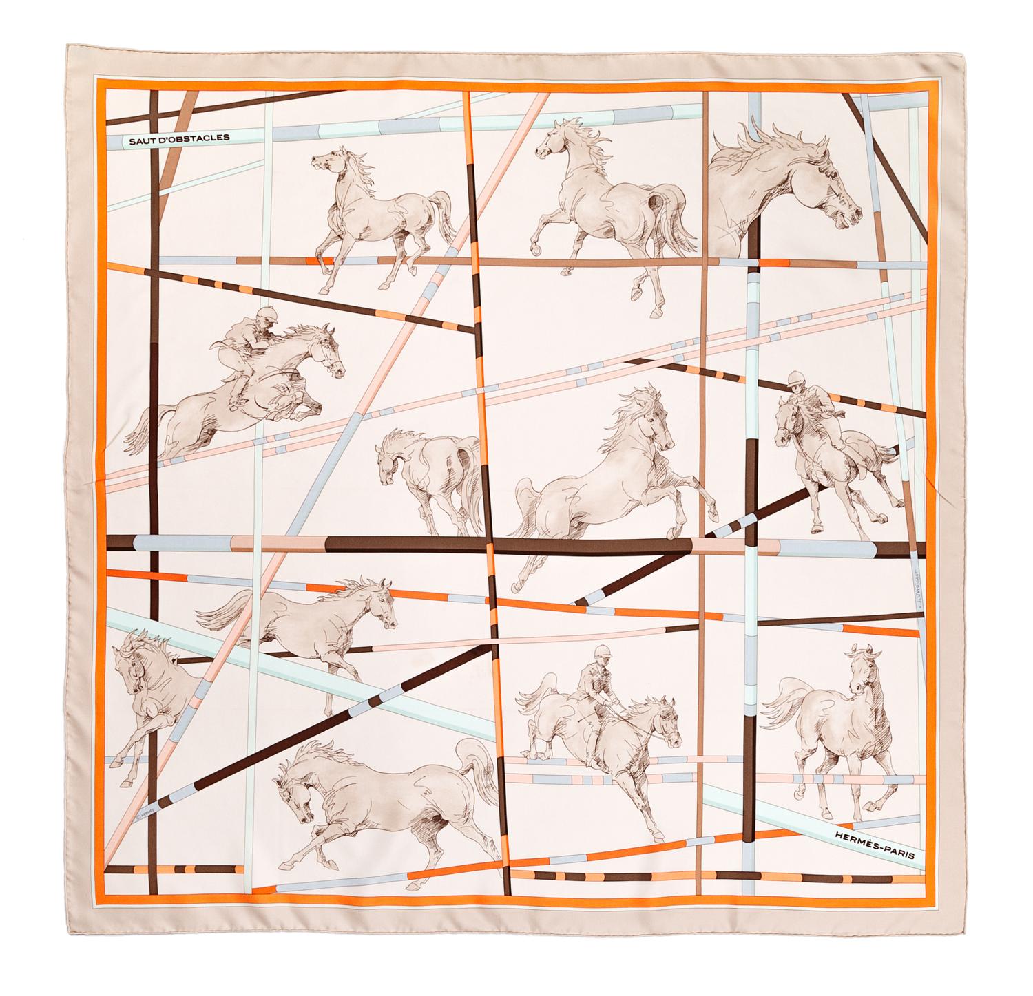 An Hermès 90cm Silk Scarf, 36" x 36".