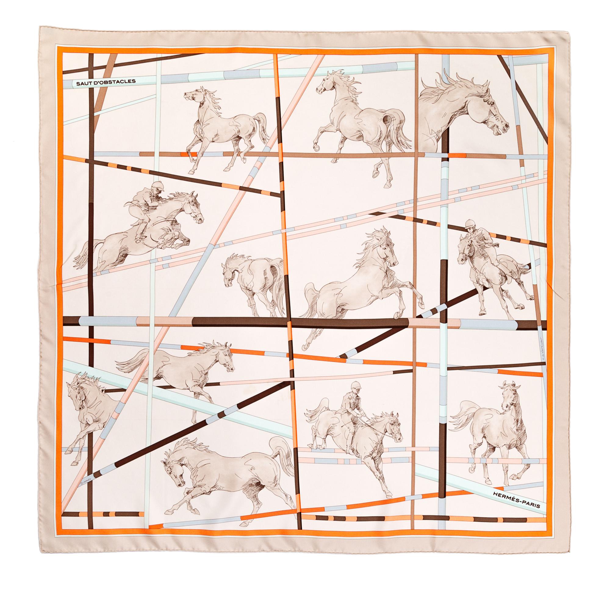 An Hermès 90cm Silk Scarf, 36" x 36".