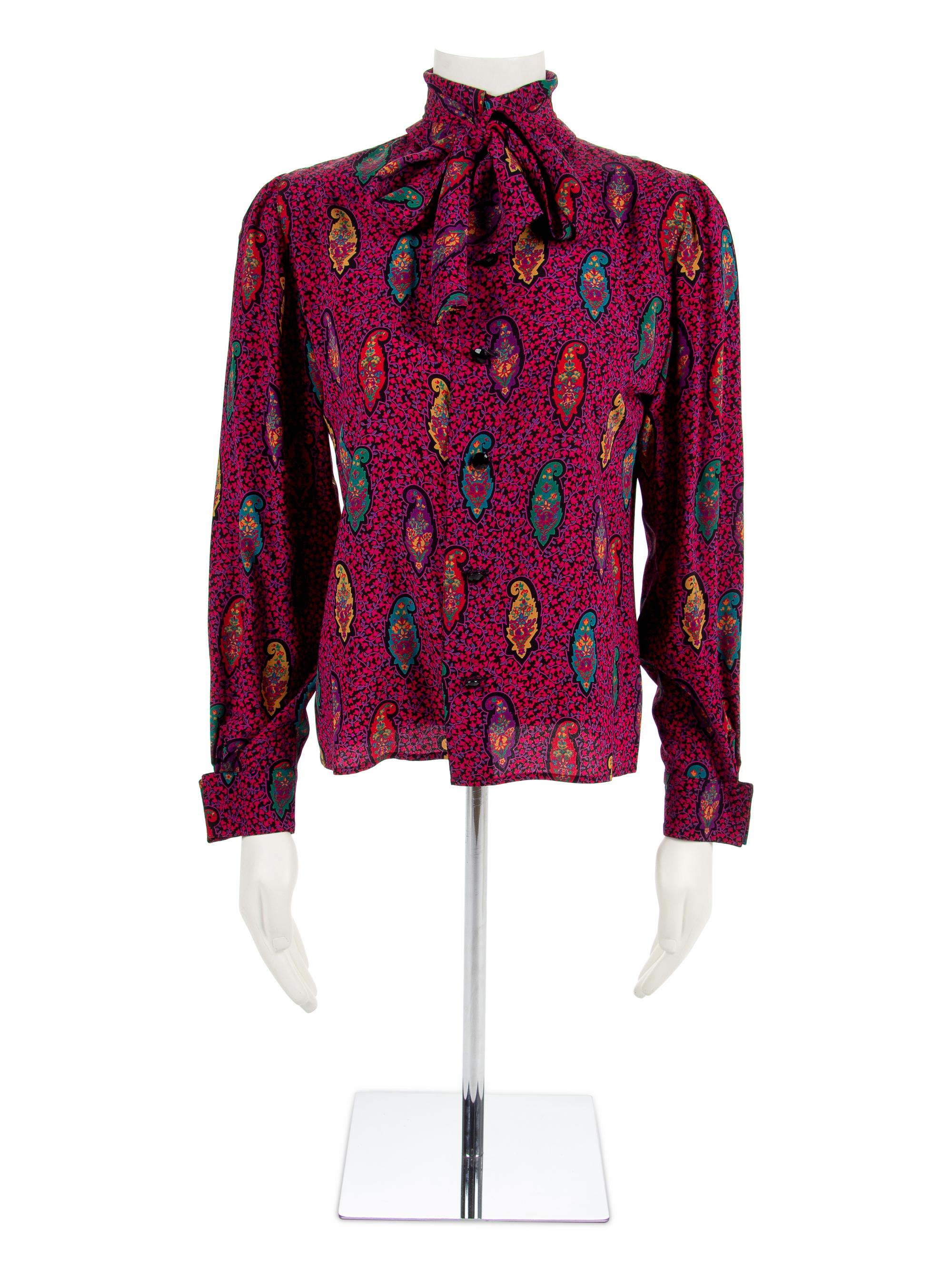Two Ungaro Blouses, 1980-90s