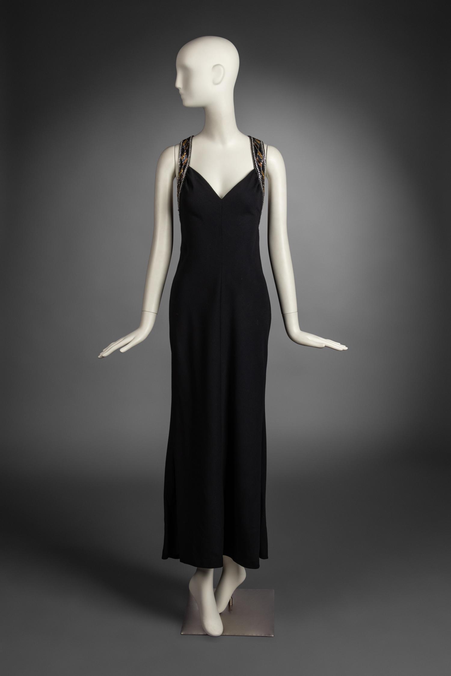 Bob Mackie Embellished Strap Dress, 1980s