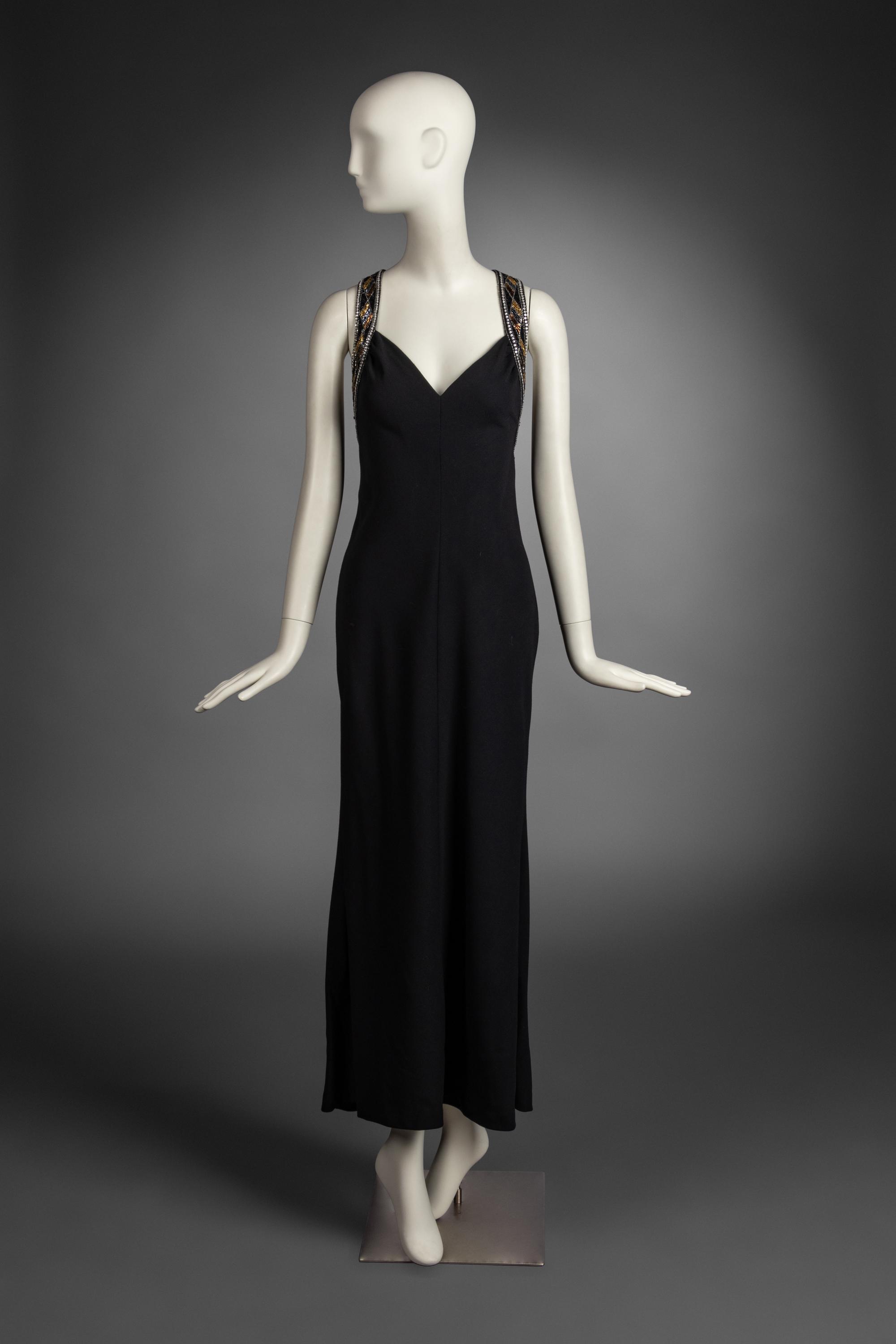 Bob Mackie Embellished Strap Dress, 1980s
