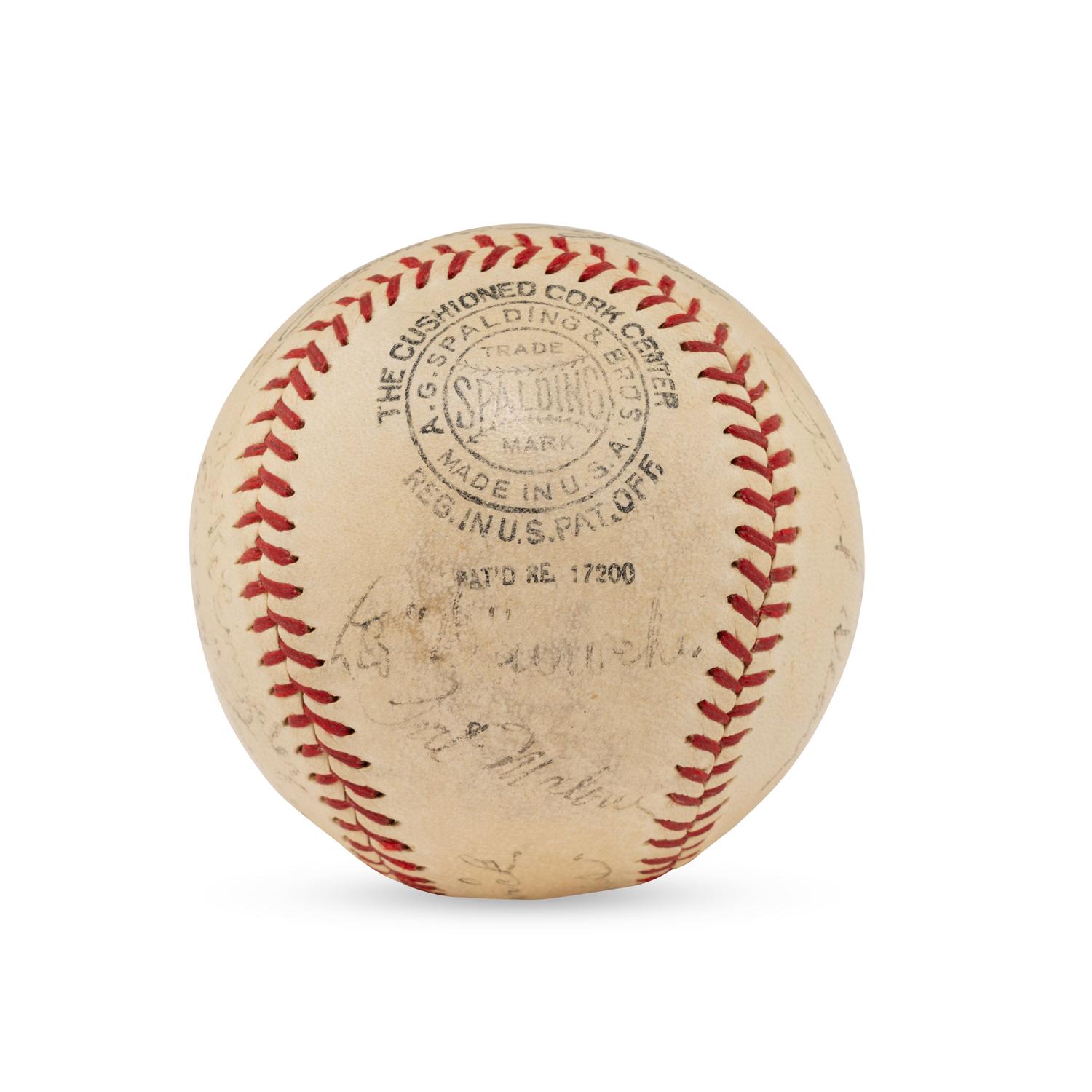 A 1934 St. Louis Cardinals Gashouse Gang Team Signed Autograph Baseball (PSA, JSA Auction Letters),
