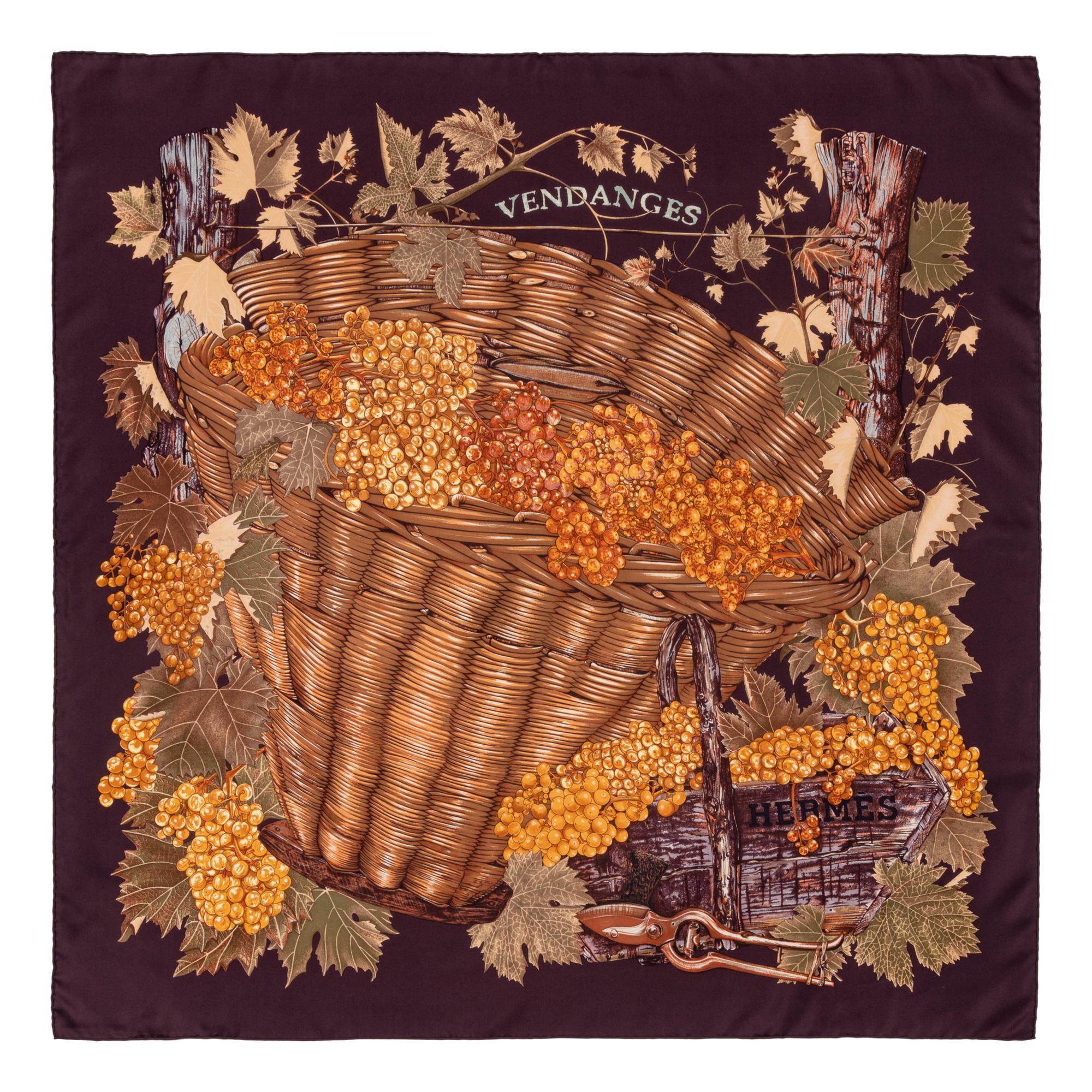 Three Hermès 90cm Silk Scarf, Carré