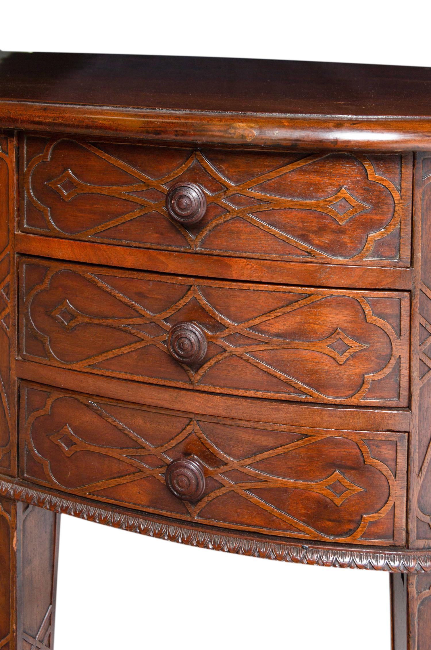 A George III Style Mahogany Desk
