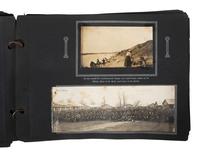 [WORLD WAR I]. Soldier's album and additional photographs, including Turkish Cavalry in Iraq.
