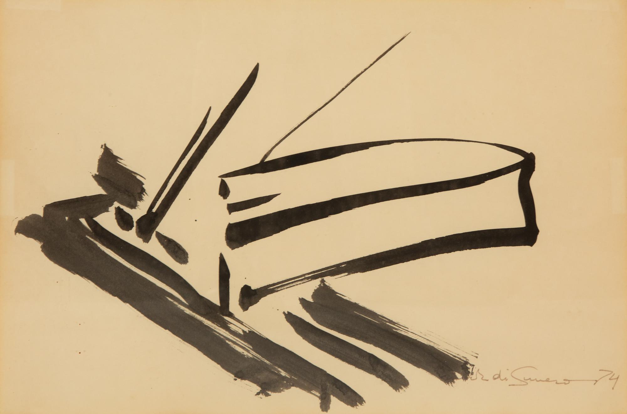 Untitled and Untitled , 1974 (a pair of works)