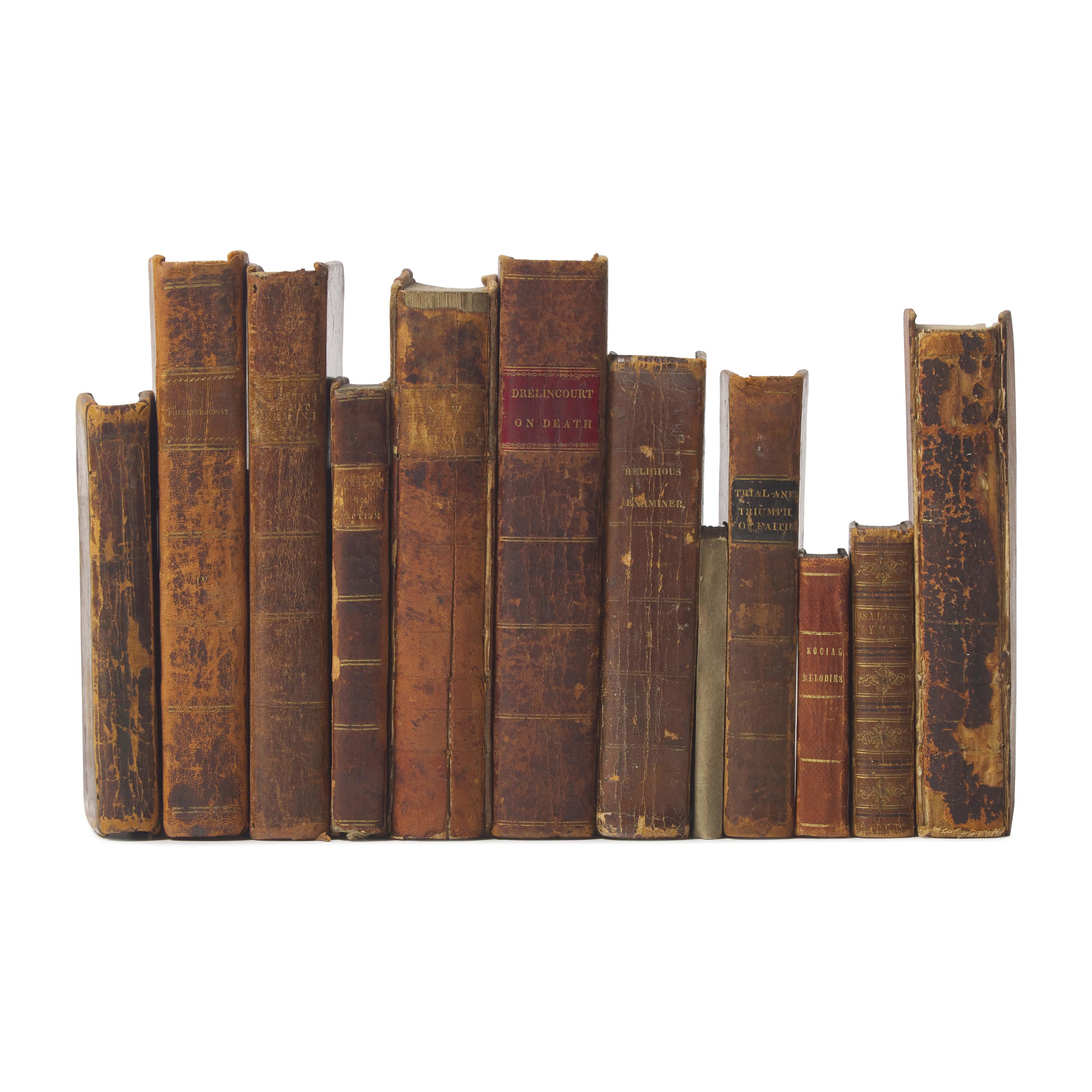 [Americana] [Ohio, Pennsylvania, Virginia Imprints] Group of 12 religious titles