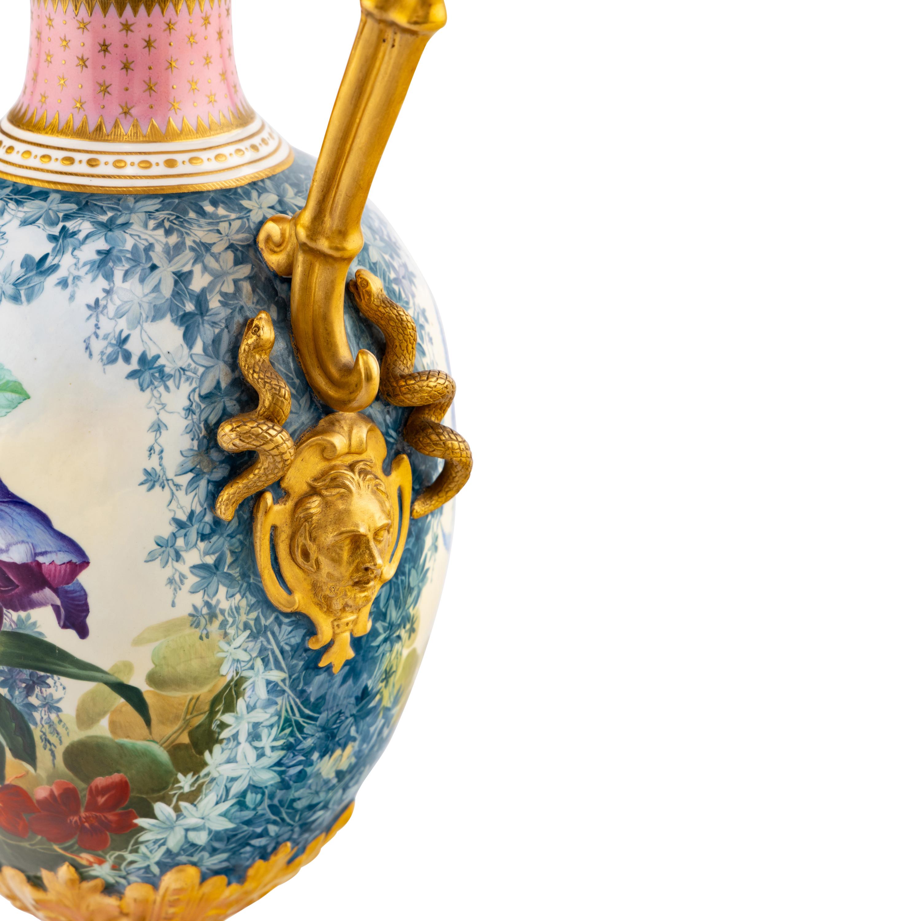 A Copeland Porcelain Ewer