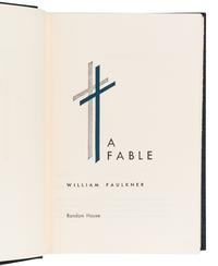 FAULKNER, William (1897-1962). A Fable. New York: Random House, 1954.