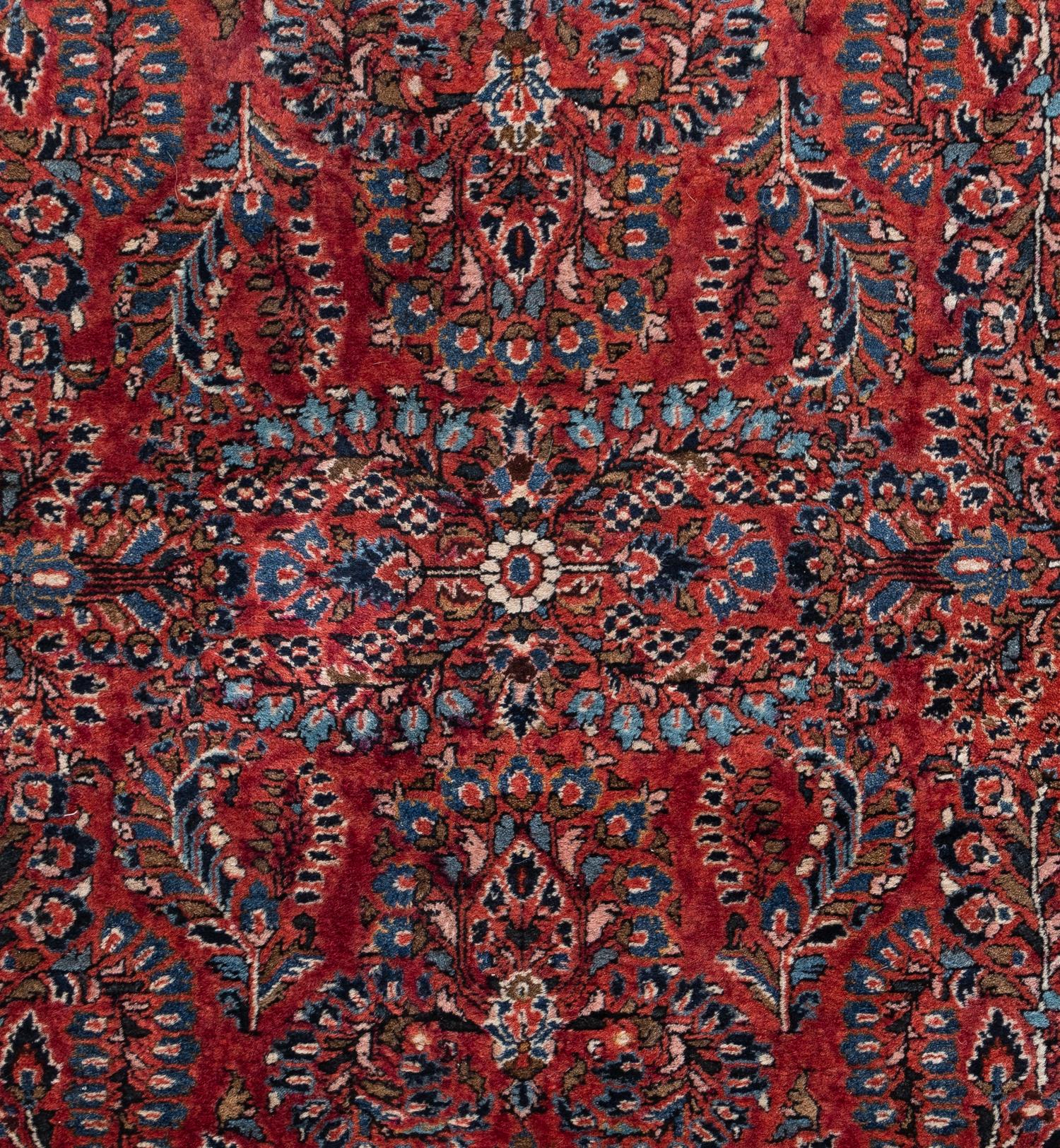 A Sarouk Wool Rug